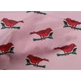 thumbnail image 4 of oneOone Cotton Cambric Fabric Branch & Bird Block Print Fabric BTY 56 Inch Wide, 4 of 4