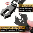 thumbnail image 4 of WAAYEEPAL Heavy Duty Tactical AirTag Dog Collar & Leash Set, Adjustable AirTag Holder Collar for Medium Large Dogs, AirTag Not Included, 4 of 10
