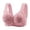 Pink, variant on MDUKONU Bras for Women Womens Wireless Bra, Smooth Comfort Full Coverage Bra, Foam Cups, Convertible Bra Straps Pink 36