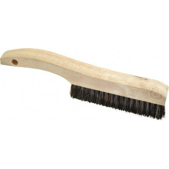 Osborn - 4 Rows x 18 Columns Tampico Plater's Brush - 5-1/2" Brush Length x 1-1/16" Brush Width, 10" OAL, 1" Trim Length (6 Pack)