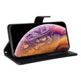 thumbnail image 2 of JTCASES Compatible with iPhone X/iPhone Xs 5.8 inch Case Wallet Flip Folio Case [Kickstand] with RFID Blocking Card Holders [Shockproof] and Wrist Strap Phone Cover for Men Women Girls, Black, 2 of 12