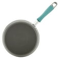 thumbnail image 5 of Rachael Ray Cucina Hard Anodized Nonstick Saucepan with Lid, 3-Quart, Agave Blue, 5 of 6