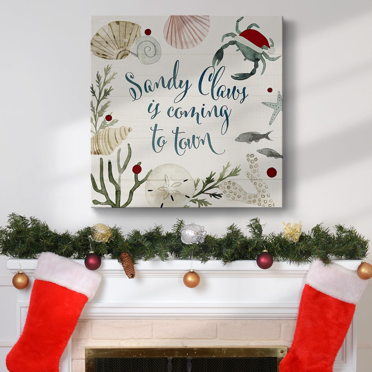 Sun-kissed Christmas III- Gallery Wrapped Canvas