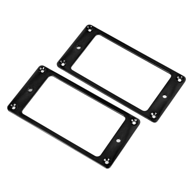 2 Pcs Electric Guitar Pickup Frame Guitar Replacement Metal Humbucker Pickup Mounting Ring For Decoration