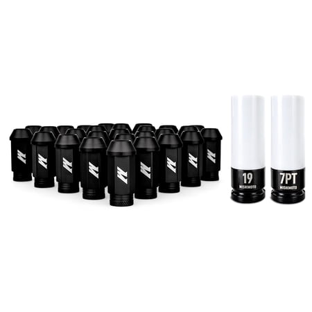 Mishimoto Aluminum Locking Lug Nuts M12 X 1.5 Compatible with Ford Bronco 2021+