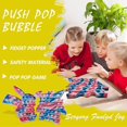thumbnail image 3 of Tie Dye Push Pop Pop Fidget Juguete sensorial, juguete Popper Fidget adecuado para TDAH y bebés pequeños de educación temprana, Mega Pop Fidgets para niñas y K, 3 of 5