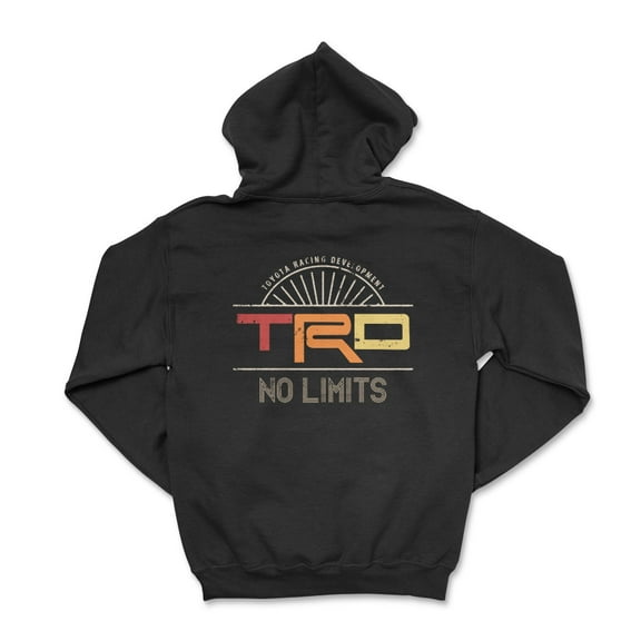 Toyota Zip-Up Hoodie-Toyota Racing Development No LImits
