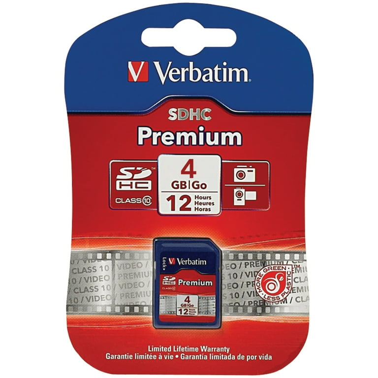 4GB Premium SDHC Memory Card, UHS-I U1 Class 10, Up to 30MB/s Read Speed 4GB Premium SDHC Memory Card, UHS-I U1 Class 10, Up to 30MB/s Read Speed
