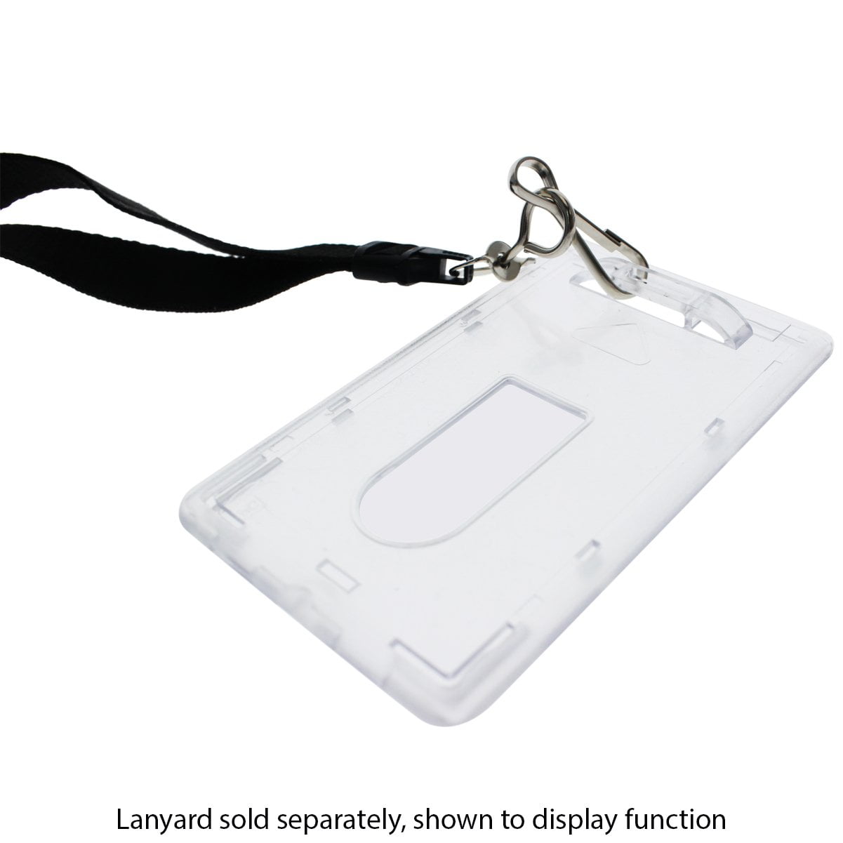 Bulk-buy Custom Clear Hard Plastic ID Card Holders, Promotional