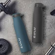 zulu 26 oz. stainless insulated water bottle  2 pack (assorted colors)