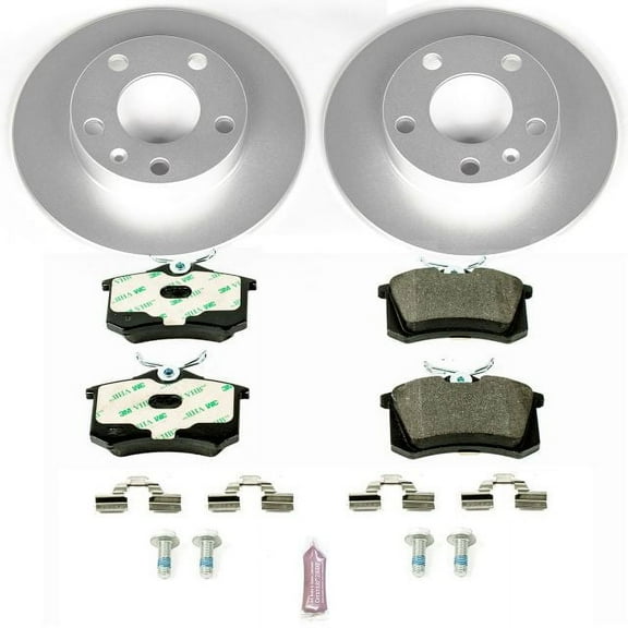Power Stop ESK3129 Euro-Stop Brake Kit -Rear