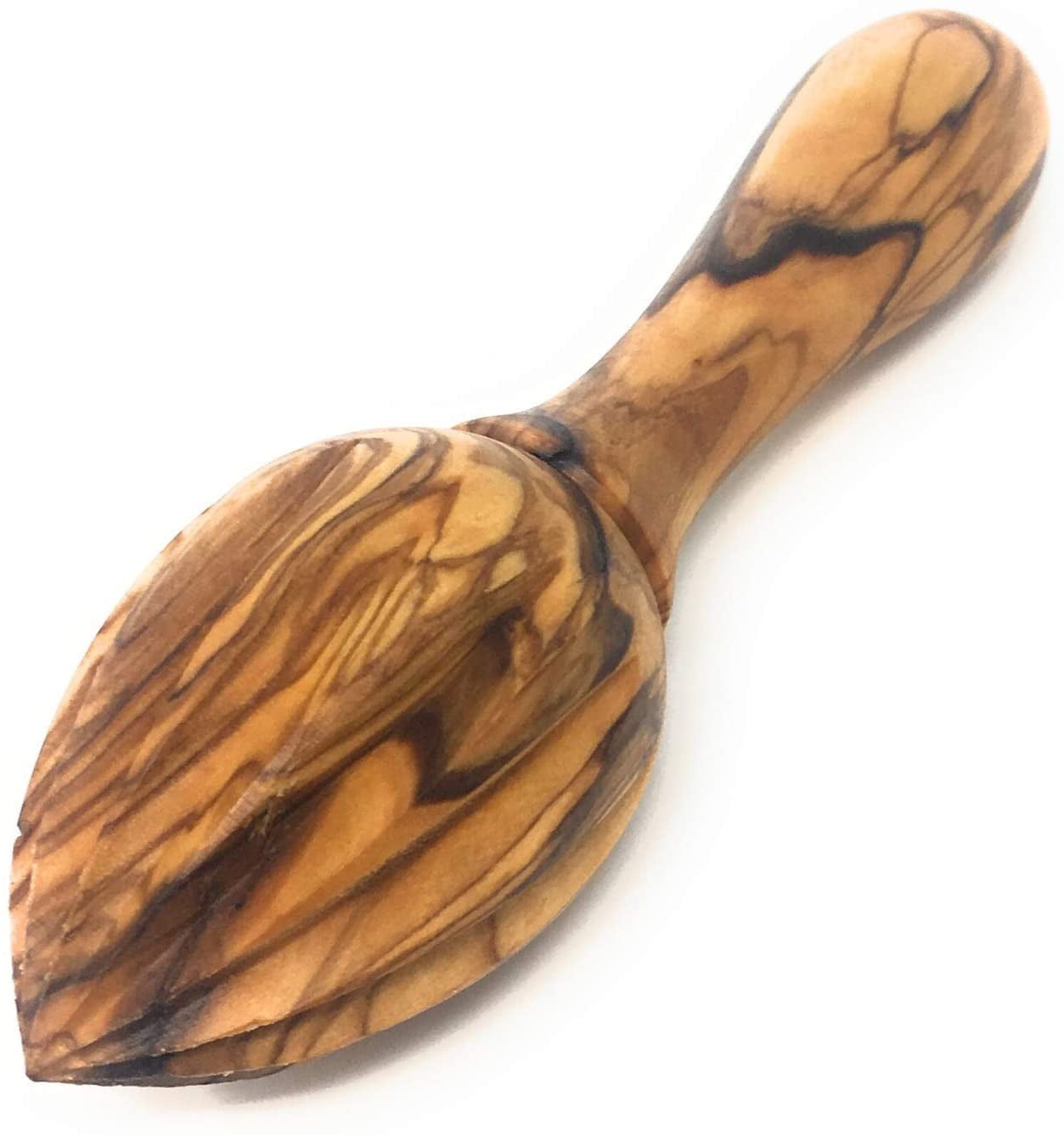 AramediA Olive Wood Citrus Lemon, Lime, and Orange Handmade Reamer Juicer Squeezer