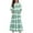 #A07-Light Green, variant on Abcomgle Girls Summer Dress Size 14-16 Casual A-Line 3/4 Sleeve Girls Long Dresses Striped Colorblock Crew Neck Sundresses Flowy Tiered Dresses with Pockets,4-5 Years Black