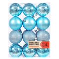 thumbnail image 1 of Adornos de bolas de Navidad para árbol de Navidad, decoraciones navideñas, adornos navideños para fiestas de bodas, ganchos de bolas colgantes, 1 of 5