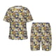 thumbnail image 1 of Balery Sicilian Style Conjunto de Pijama Infantil de Manga Corta con Estampado – Ropa de Dormir de Algodón Suave-X-Large, 1 of 6