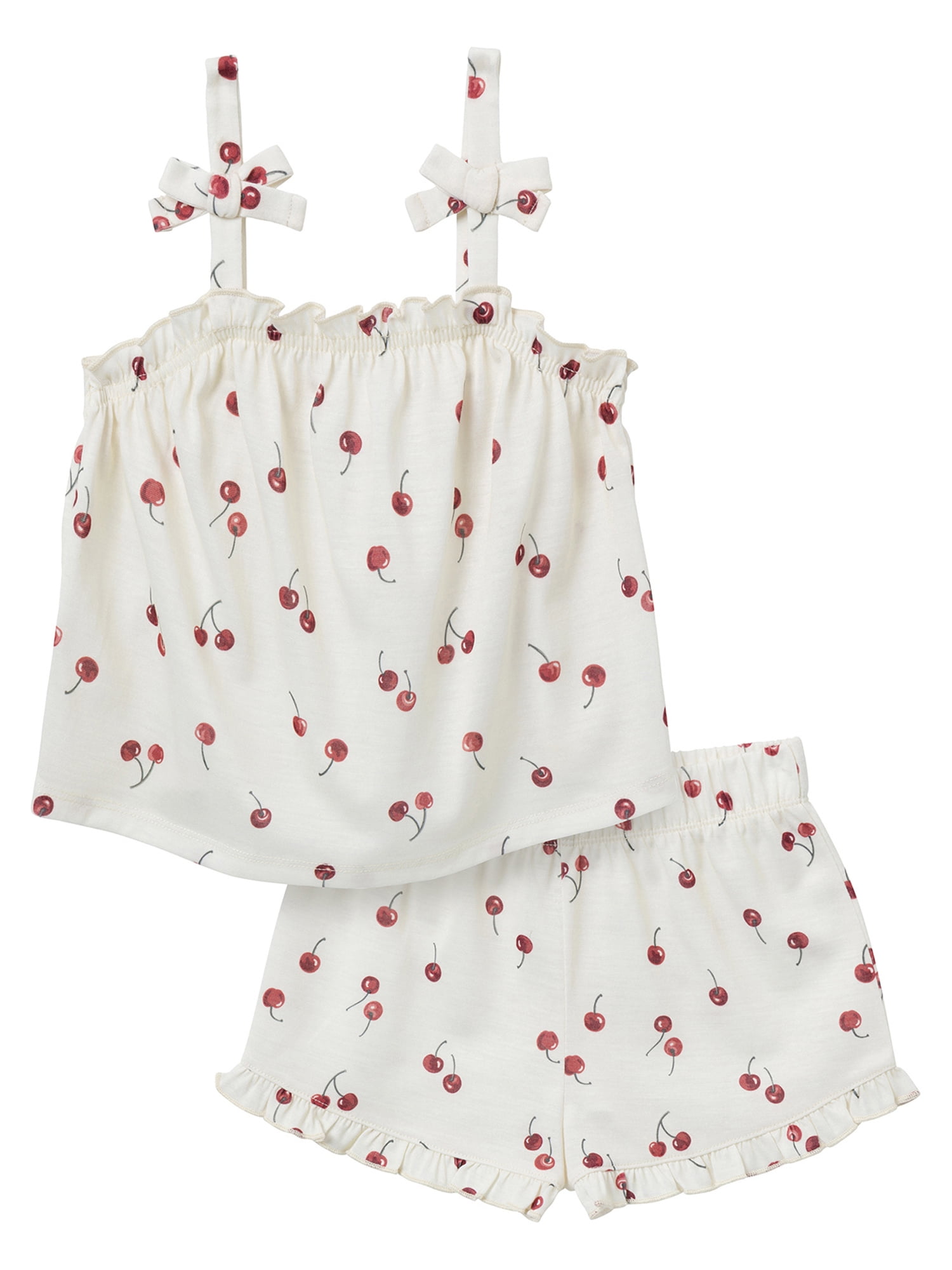 Modern Moments by Gerber Toddler Girl Cami Pajama Set, 2-Piece, Sizes 12M - 5T