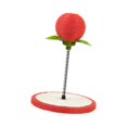 thumbnail image 3 of Cat Scratch Pad Playing Exercise Cat Spring Toy Cat Scratcher Toy with Ball Red, 3 of 10