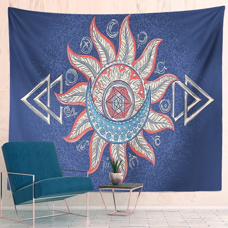 Japanese Tapestry Wall Hanging Banner Flag Sushi Restaurant Home Retro Decor Art 