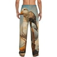 thumbnail image 7 of Salouo Hiking Duck Print Pajama Pants for Men, Lounge Pants Elastic Waistband Casual Men's sleepwear Loungewear Sleep Pajama Pant -X-Large, 7 of 7