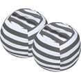 thumbnail image 1 of 2 fundas para sillones tipo puf CHAO de lona de algodón color gris 24, 1 of 5