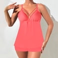 thumbnail image 2 of Afdoent Womens Tankini Bathing Suits Women's Tankini Swimsuits Two Piece Strappy Bathing Suit Tops With Shorts Plus Size Beach Swimwear Beachwear, 2 of 8