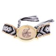 thumbnail image 3 of Reloj de pulsera Jinwen dorado trenzado estilo Ginebra, 3 of 8
