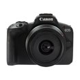 thumbnail image 2 of Canon EOS R50 Mirrorless Camera with 18-45mm Lens (Black) + Bower Digital SLR High-Definition 49mm UV Filter + Transcend TS8GSDC300S 8GB SDHC Memory Card + BePro BC-2 Case + Vivitar 3 pc Cleaning Kit For Camera, Lens, Iphone or Glasses, 2 of 8