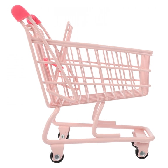 BESTSKY Mini Shopping Cart Children Trolley Supermarket Handcart Decorative Toddler Shopping Cart
