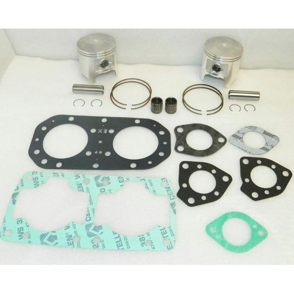 Jet Ski .25Mm Over Rebuild Kit Fits Kawasaki 1989-1996 Ts 1986-1995 X2 650Cc