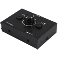 thumbnail image 6 of 3.5mm Audio Switcher, 2 Input 1 Output/1 Input 2 Output Audio Splitter Switcher, Audio Switcher Box, One-Key Mute Button, 6 of 8