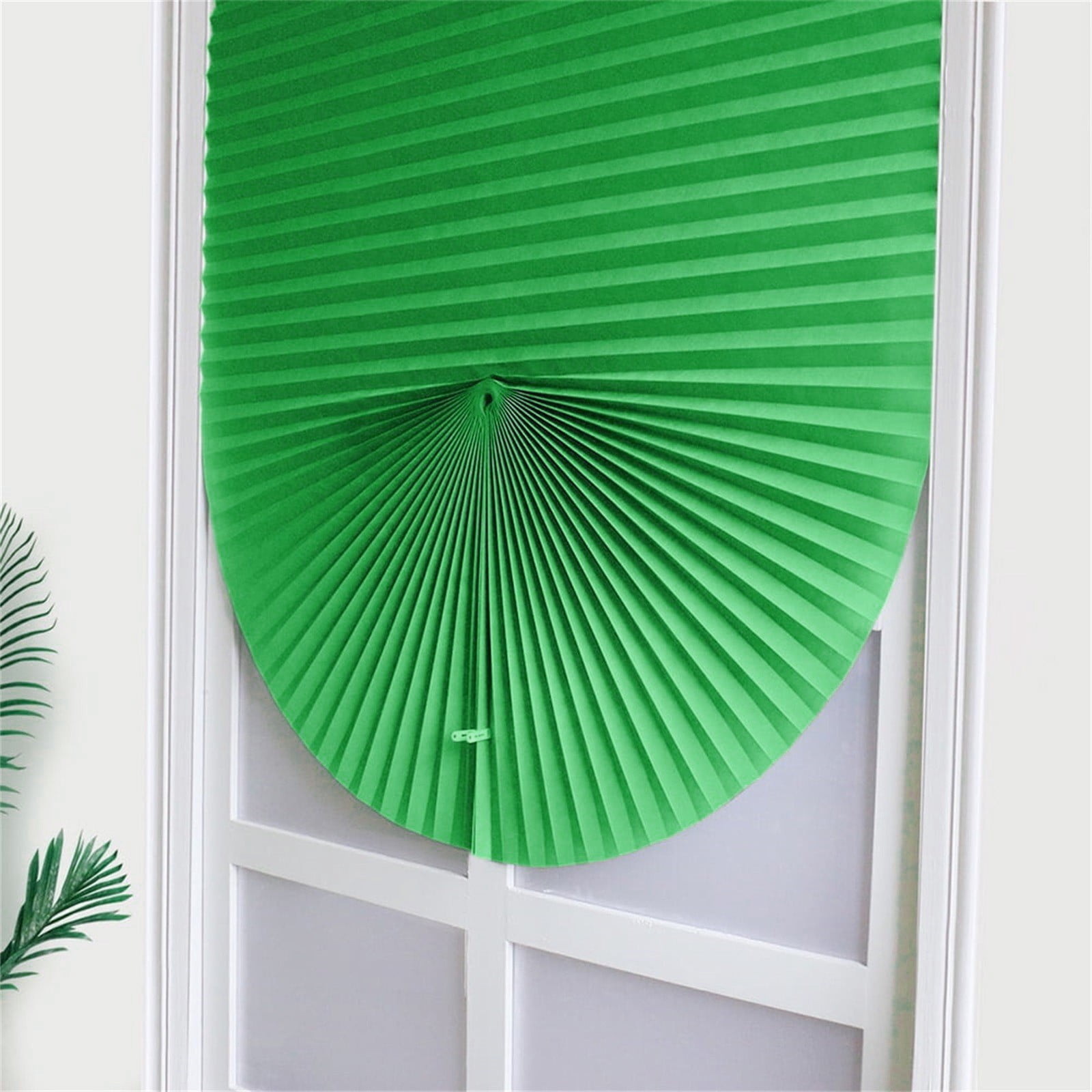 ZMKIAG No Tools Adhesive Pleated Blackout Blinds – Window Shades, No Drill Temporary Blinds, Cordless Room Darkening Paper Shades – For Office, Living Room, Bedroom