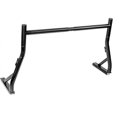 Model X35-A Universal Single Bar Pickup Truck Utility Ladder Rack Matte Black