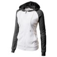 thumbnail image 3 of H2H Women's Sporty Design Long Sleeve Hoodie WHITECHARCOAL US 3XL/Asia 3XL (CWOHOL031), 3 of 6