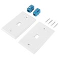 thumbnail image 1 of 2-Pack Ethernet Wall Plate, RJ45 Cat6 Female to Female Jack Inline Coupler Face Plates, 1 of 5