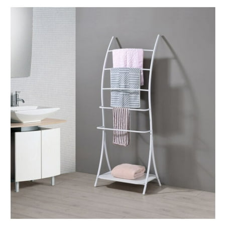 

wangc123 - Freestanding Metal with Storage Shelf White