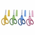 thumbnail image 2 of Left Handed Scissors Safety Blunt Tip Scissors Student Craft Scissors Stainless Steel Left Hand Scissors Soft Ergonomic Handle Scissors for Classroom, 2 of 4