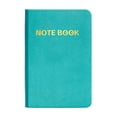 thumbnail image 2 of Homekingdee A7 Pocket Notebook with Faux Leather Cover - Compact Portable Mini Journal for Note Taking, Travel, Daily Use, 2 of 6