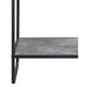 thumbnail image 5 of Mesa auxiliar de madera Raziela de Table Acme, color gris negro, 5 of 6
