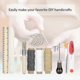 thumbnail image 3 of z 22PCS/Set Leather Sewing Repair Kit for Beginner Leather Sewing Tools Working Craft DIY, 3 of 4