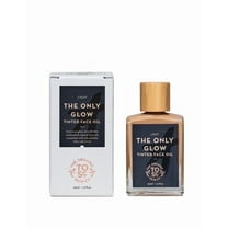 The Organic Skin Co The Only Glow Tinted Face Oil Bronzer Hydrating Moisturizer, Light, 1 fl oz