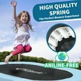 thumbnail image 6 of 56" Double Toddler Trampoline with Adjustable Handle, Foldable Kids Trampolines Indoor/Outdoor, 6 of 6