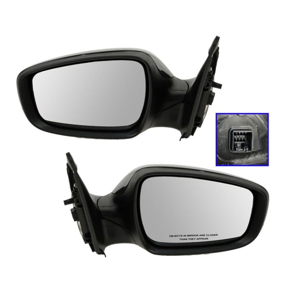 LH RH Left Right Power Heated side view Mirror Pair set for Hyundai Accent MRA03860