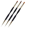 thumbnail image 1 of Xihbxyly Juego de Pinceles Portátiles para Labios, Pincel para Cubrir Labios, Aplicador de Sombras de Ojos con Lentejuelas, Herramienta Cosmética Multifunción, Regalo para Fiestas de Viaje, Esencial, 1 of 4