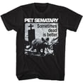 thumbnail image 1 of Pet Sematary Dead Is Better Black T-Shirt, 1 of 2