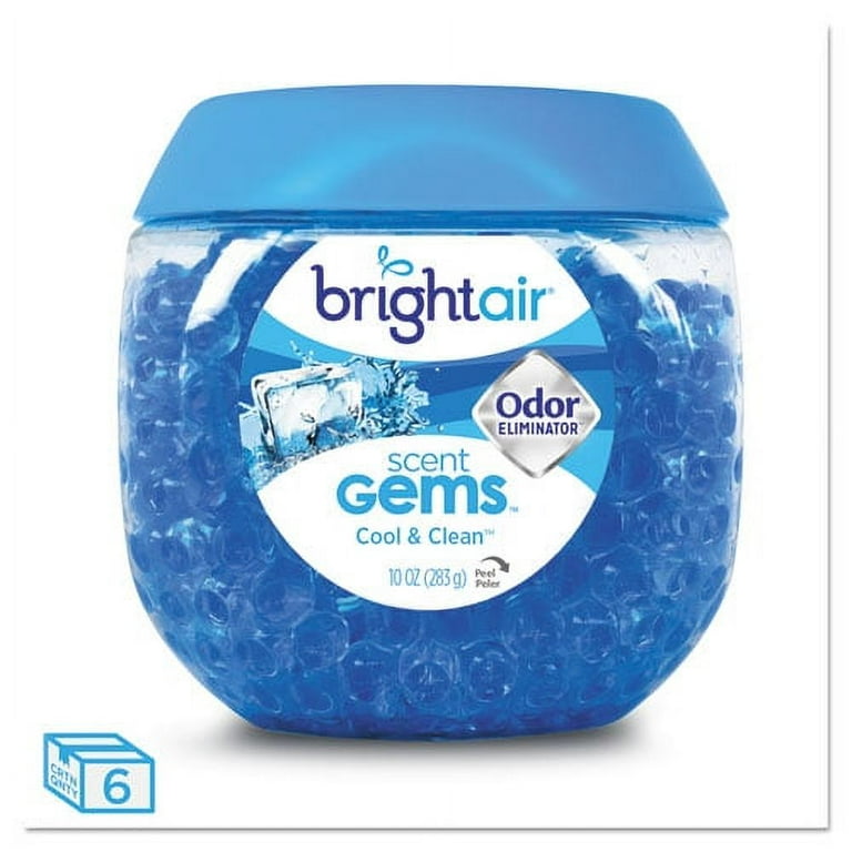 Scent Gems Odor Eliminator, Cool and Clean, Blue, 10 oz Jar