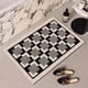 thumbnail image 3 of Granjero Gordo Alfombrilla de baño antideslizante de felpa mullida, accesorio de baño decorativo de 15 x 23 pulgadas (G), 3 of 4