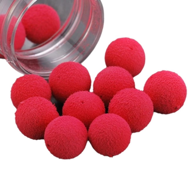 Wmool Carp Fishing Boilies Beads Floating EVA Ball Flavor Mainline Baits-Lures