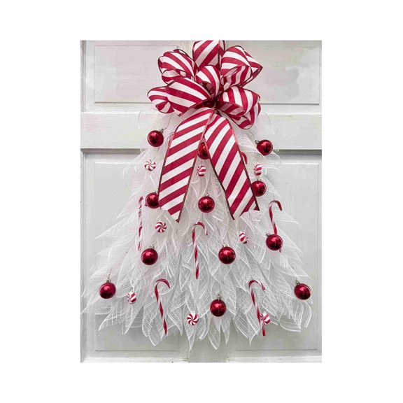 Gcvizuso Christmas Wreath, Christmas Wreaths for Front Door, Christmas Wreath