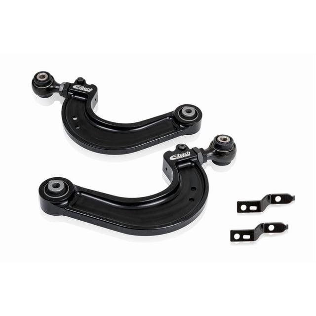 Eibach Control Arm 5.67476K Pro-Alignment; Camber Adjustment - Plus/Minus 3 Degree; Black; Forged Steel; Set Of 2