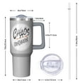 thumbnail image 2 of Office Humor Chaos Coordinator Gift - 40 Oz Tumbler, Lighten Up the Workplace, A Fun Gift for Your Boss, Coworker, Manager, Secretary, Admin, Whole Team, 2 of 5